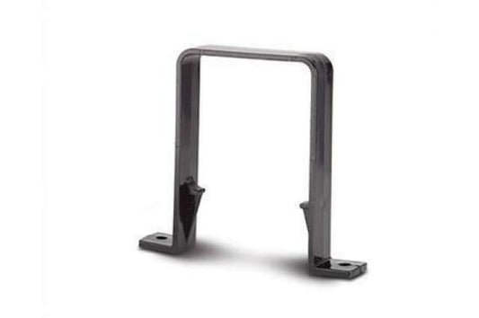 65mm Square Downpipe Bracket Black – Secure & Reliable Pipe Support