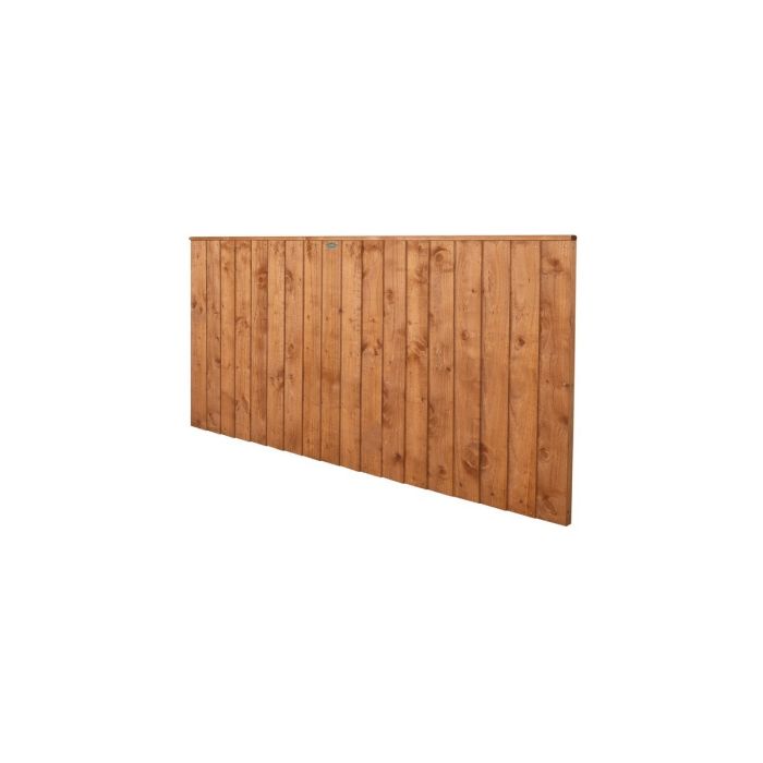 Forest Closeboard Fence Panel 6ft x 3ft (1.83m x 0.92m) - Pack of 4