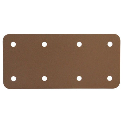 Short Internal Sleeper Support Plate (Straight/Flat) 170mm No.4718 - Brown