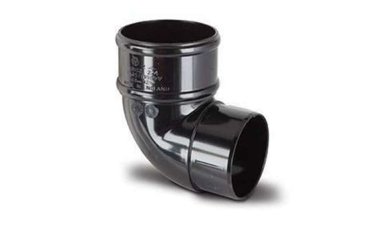 68mm Downpipe Offset Bend 92.5 Degree Black – Efficient Directional Pipe Fitting