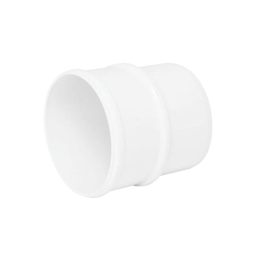 68mm Round Downpipe Connector White – Secure & Reliable Pipe Joint