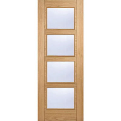 Vancouver Solid Core Internal Fire Door - Prefinished - 4L 2040 x 726mm Oak OVAN4LFC726