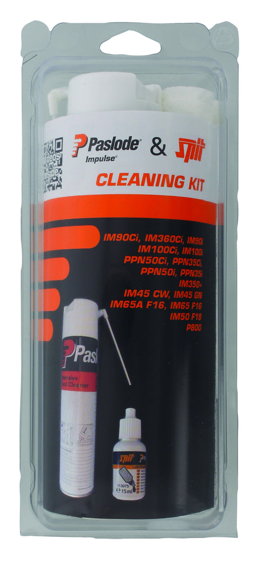 Paslode Impulse/Pulsa Cleaning Kit inc Spray & Lubricating Oil