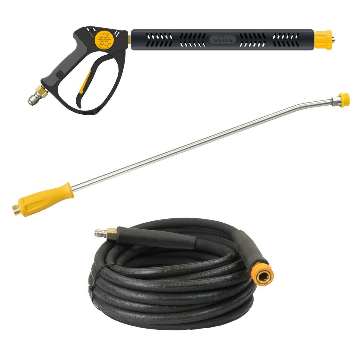 V-TUF Industrial Petrol Pressure Washer with GP200 Honda Engine (6.5hp/190bar/2755psi)