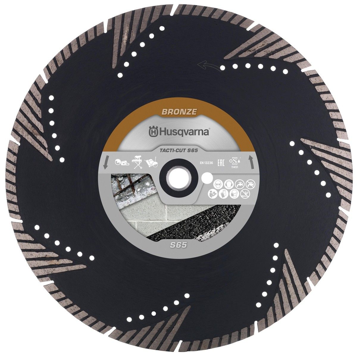 Husqvarna Tacti-Cut S65 General Purpose Diamond Blade 300mm