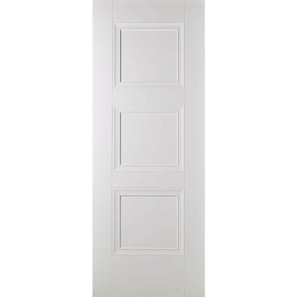 LPD Amsterdam 3P Internal Door 1981 x 762mm White Primed Plus