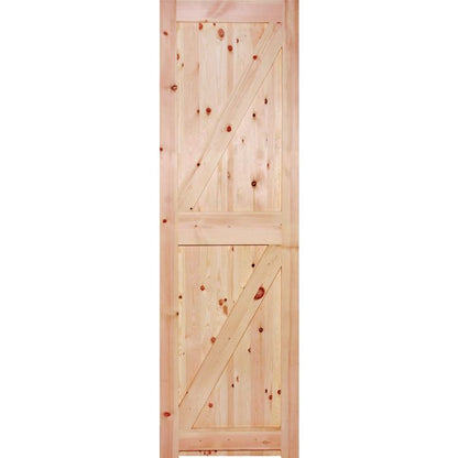 LPD 38mm L&B External Door 1981 x 915mm Unfinished Redwood