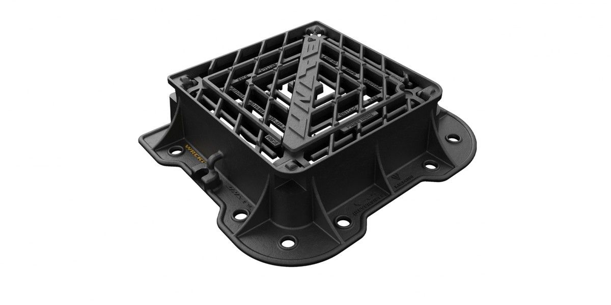 Wrekin D400 Unite Ductile Iron Gully Grate 450 x 450 x 150mm