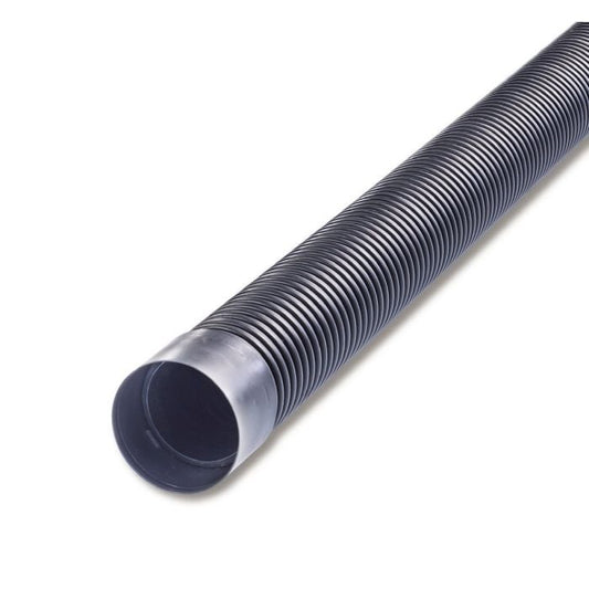 Ridgicoil Twinwall Duct - 94/110mm x 6m Stick - Black