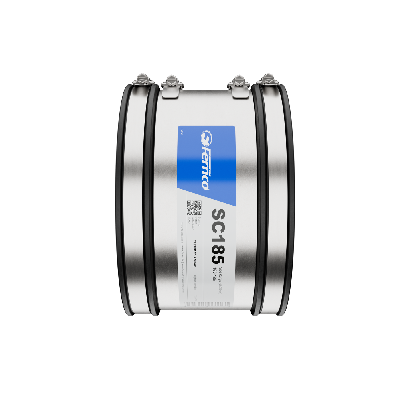 Fernco Standard Coupling 160-185mm