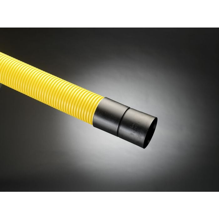Naylor MetroDuct Twinwall Pipe - 94/110mm x 6m - Yellow