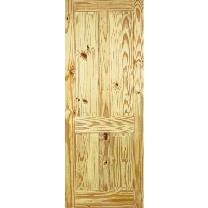 LPD Knotty Pine 4P Internal Door 2032 x 813mm Unfinished