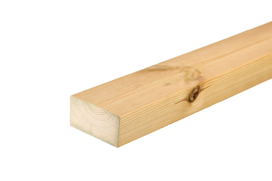 47mm x 100mm Sawn Treated Timber C16/C24 (4" x 2") 5.4m (Pack of 10)