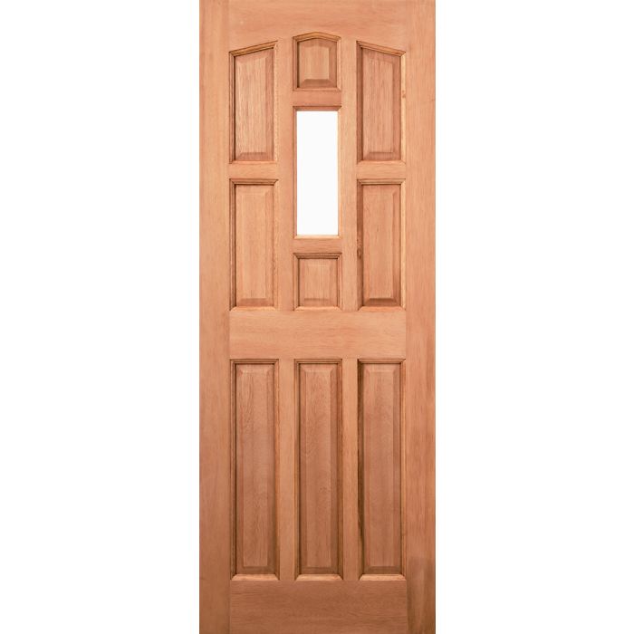 LPD York 1L Unglazed M&T External Door 2032 x 813mm Unfinished Hardwood