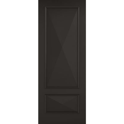 LPD Knightsbridge 2P Internal Fire Door 1981 x 762mm Black Primed Plus