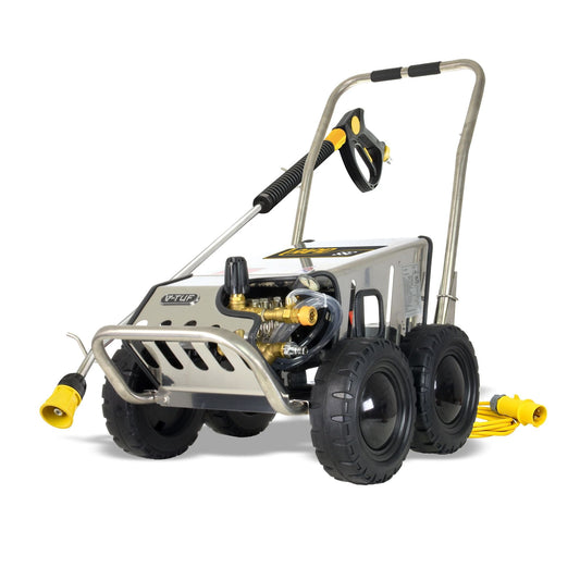 V-TUF RAPID M Industrial Cold Water Pressure Washer (100 Bar @ 12ltrs_Min) Stainless Steel