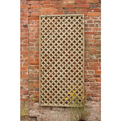 Forest Rosemore Lattice 180 x 90cm Treated Timber (Pack of 4)