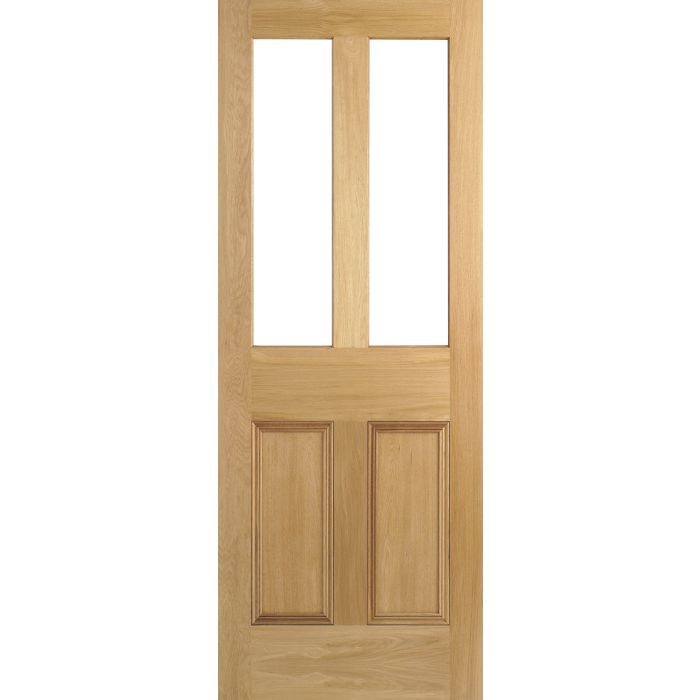 Malton Solid Core Internal Door - Unfinished - Unglazed 1981 x 686mm Oak PPMAL27OAK