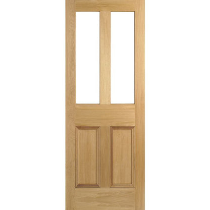 Malton Solid Core Internal Door - Unfinished - Unglazed 1981 x 686mm Oak PPMAL27OAK