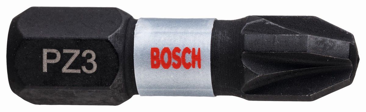 Bosch Impact Control Screwdriver Bit PZ3 x 25mm (2 Pack)