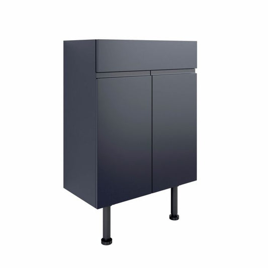 Holsworthy Basin Unit 600mm - Matt Indigo Blue