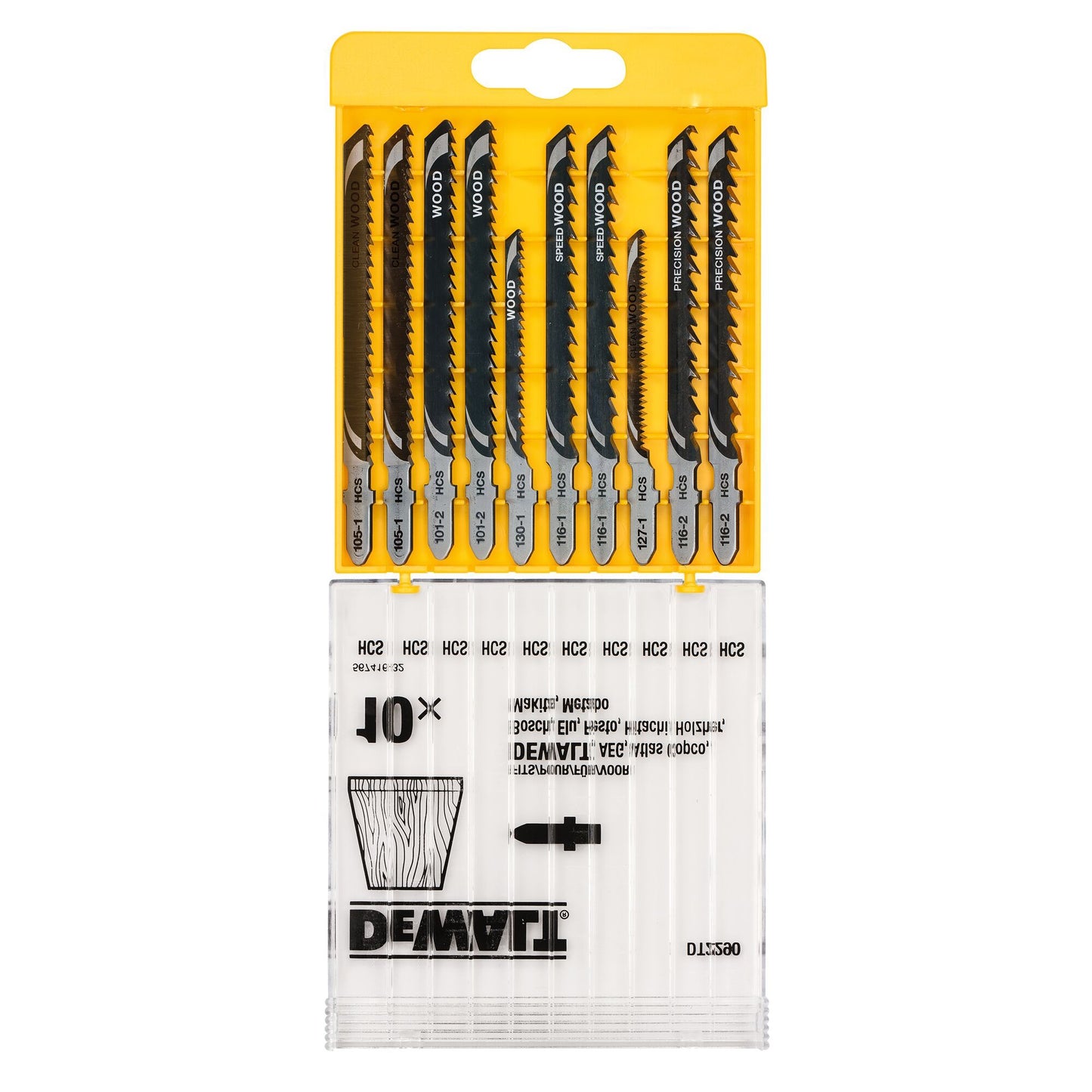 DeWalt DT2290-QZ XPC Jigsaw Blade (10 Piece Set)
