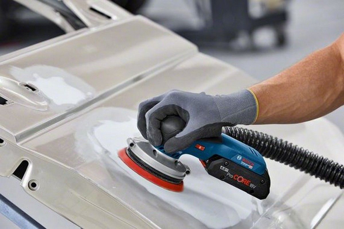 Bosch GEX 18V-125 Orbital Sander in L-BOXX (Body Only)