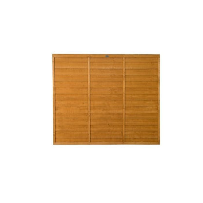 Forest Overlap Fence Panel 6ft x 5ft (1.83mtr x 1.52mtr) Pack of 3