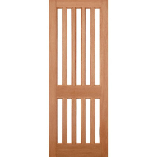 LPD Windsor 10L Unglazed M&T External Door 1981 x 762mm Unfinished Hardwood