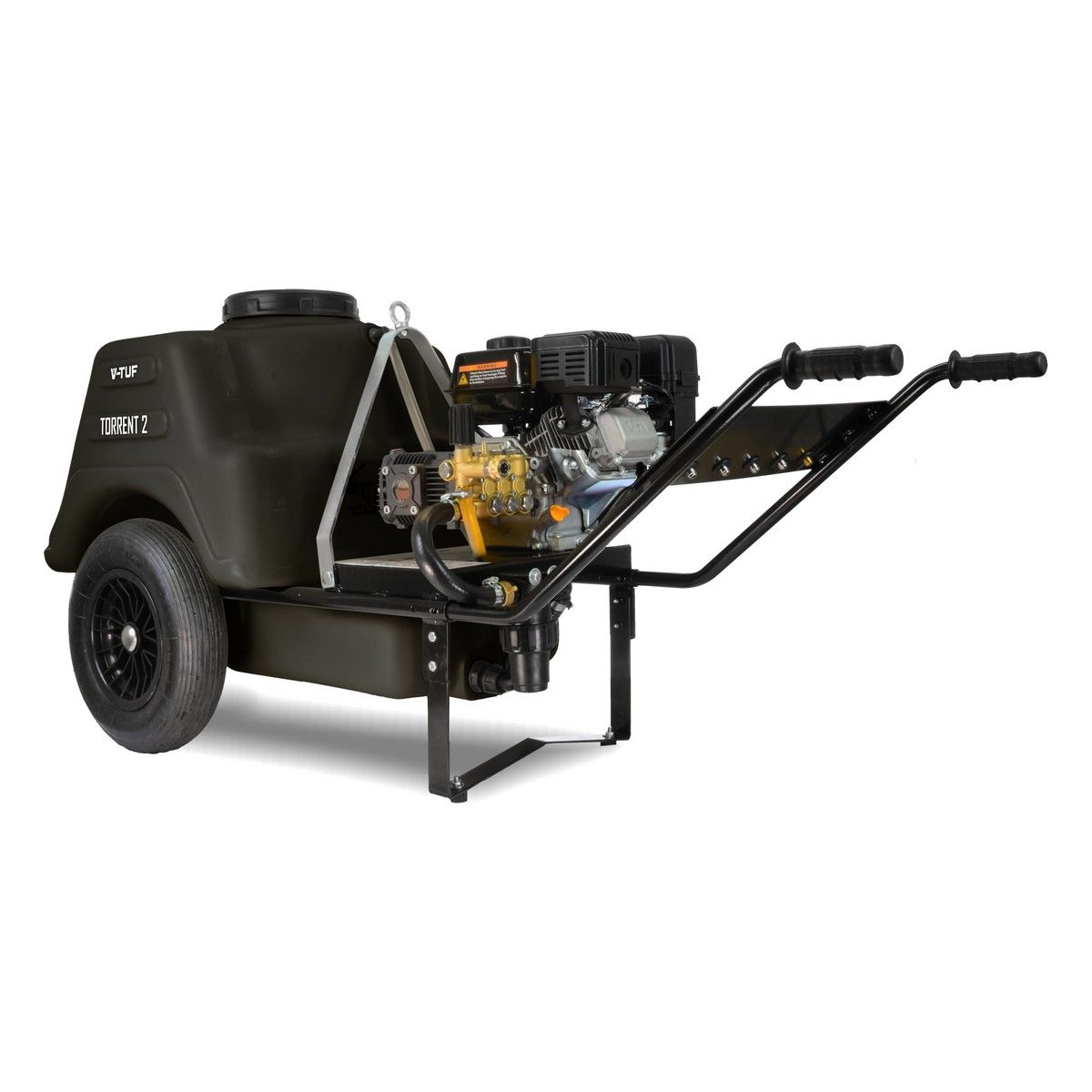 V-TUF TORRENT 2 Industrial Petrol Pressure Washer (7HP, 2000psi, 10ltrs_Min, 150L)