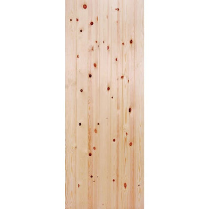 LPD 38mm L&B External Door 1981 x 762mm - Unfinished Redwood