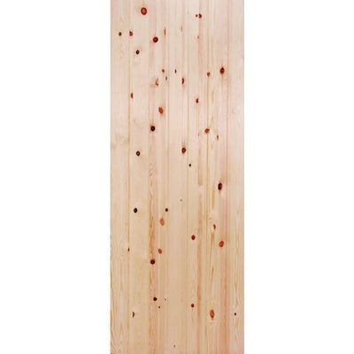 LPD 38mm L&B External Door 1981 x 762mm - Unfinished Redwood