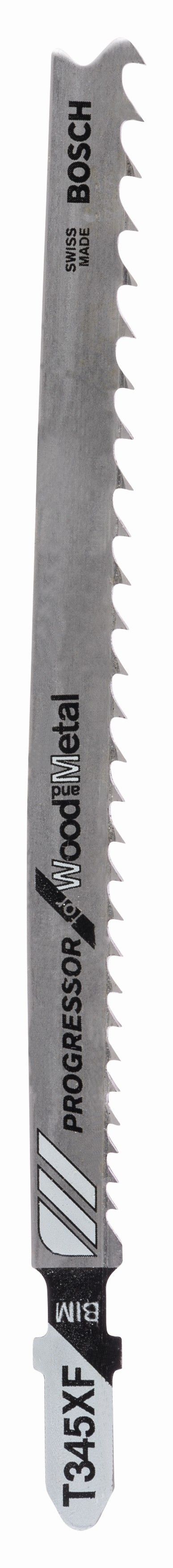 Bosch Jigsaw Blades for Precision Wood & Metal T345XF (5 Pack)