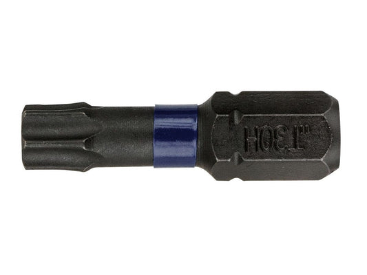 Irwin Impact Pro Performance TORX Screwdriver Bits 25mm TX30 (2 Pack)