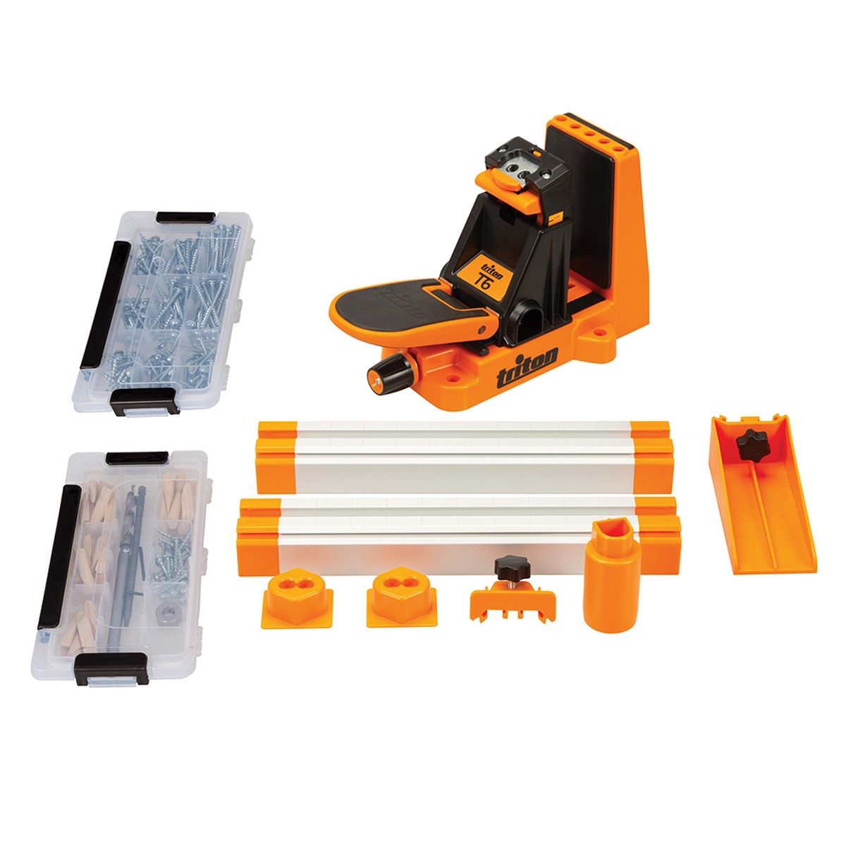 Triton T6 Pocket-Hole Jig Master Set (12 Piece)