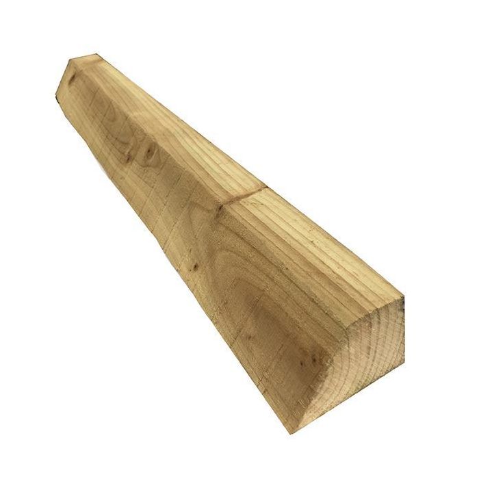 Treated Cant Rail 47 x 75mm x 3600mm (Ex 47x125mm) Green