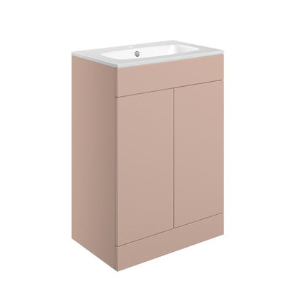 Fontmell Floor Standing 2 Door Basin Unit (Top Not Included) 590mm)