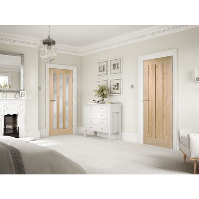 LPD Idaho 3P Internal Door 1981 x 610mm Unfinished Oak