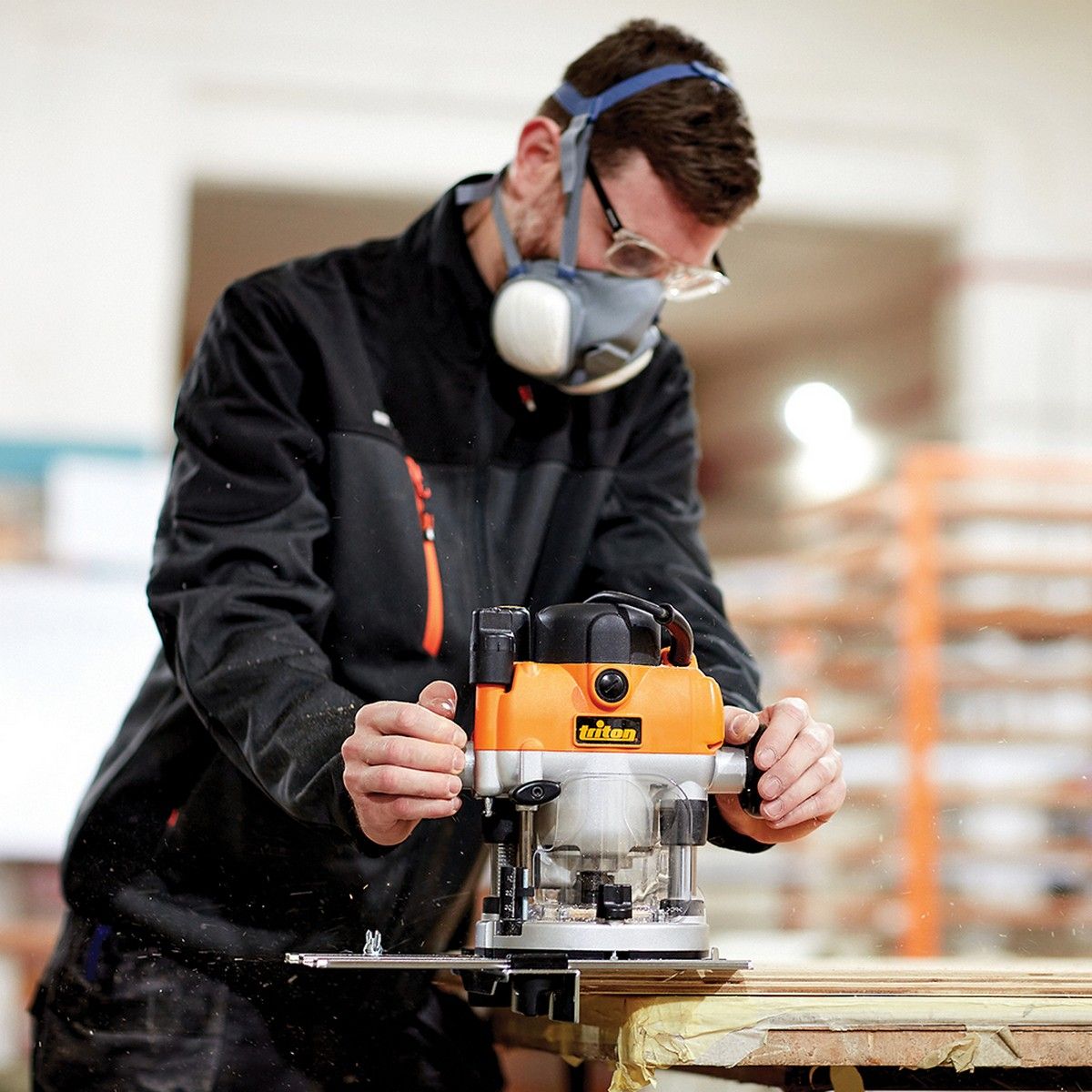 Triton 1400W Dual Mode Precision Plunge Router