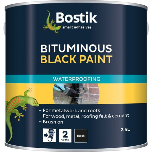 Cementone Protective Bitumen Paint 2.5ltr - Black