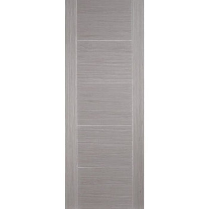 Vancouver Solid Core Internal Door - Prefinished - 1981 x 838mm Light Grey LGRVAN33