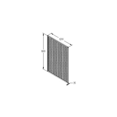 Forest Premium Framed Trellis 180 x 120cm Treated Timber (Pack of 4)