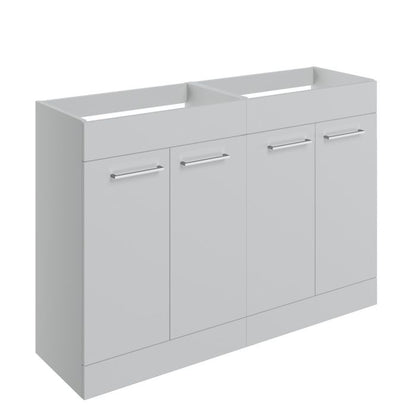 Helston Floor Standing 2 Door Basin Unit Run 1180mm (Top Not Included)