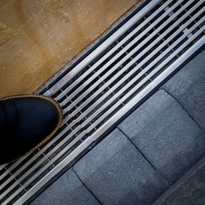 ACO HexDrain/RainDrain - Galvanised Steel A15 Grating - 1m