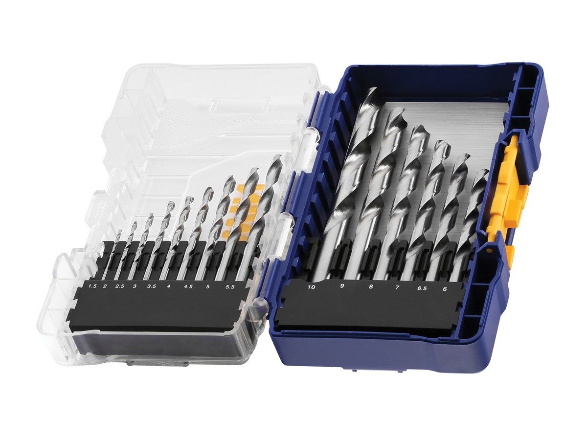Irwin HSS Pro Metal Drilling Set (15 Piece Set)