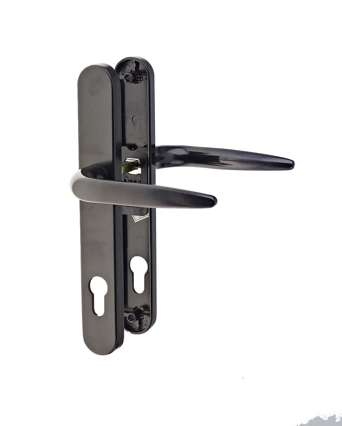 Crystal uPVC French Door (Left Hand Master) incl. 150mm Cill 1490 x 2090mm Clear - Grey External/White Internal