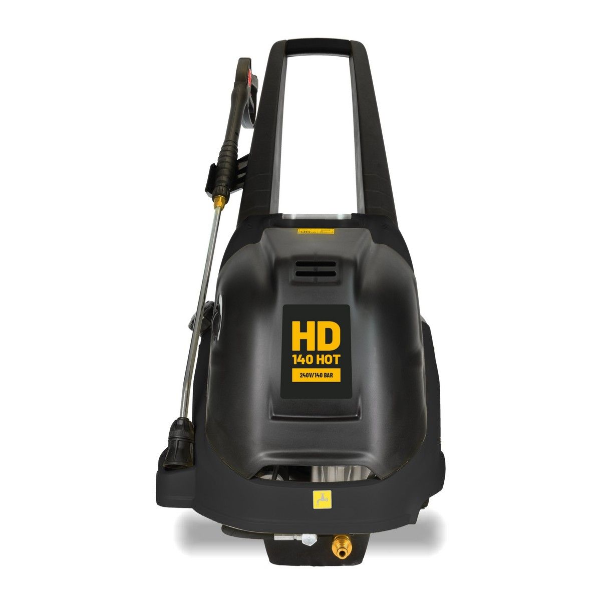 V-TUF Hot Water Professional Mobile Pressure Washer (240V_2000psi_140bar)