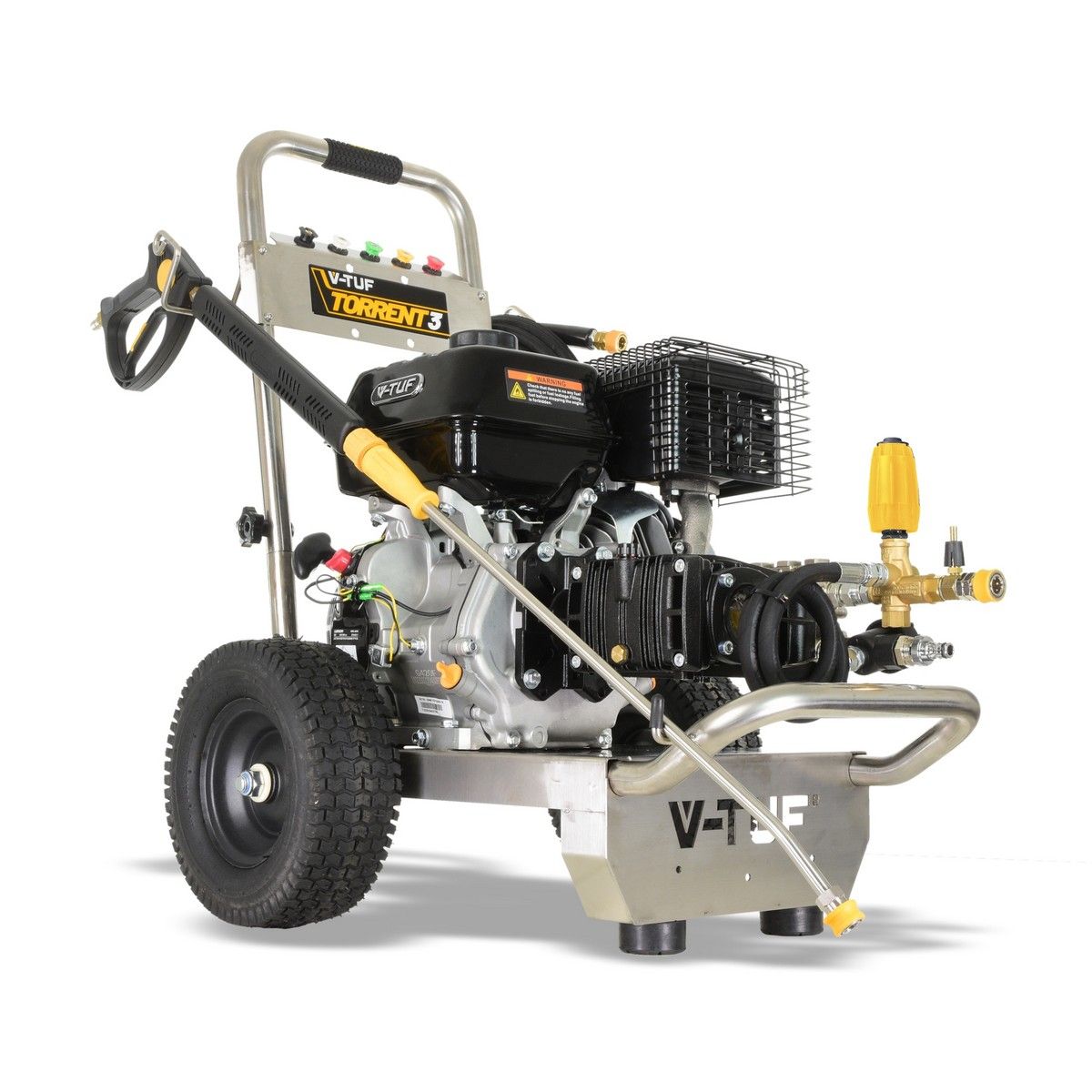 V-TUF TORRENT 3 Industrial Petrol Pressure Washer (15HP, 3980 psi, 15ltrs_Min)
