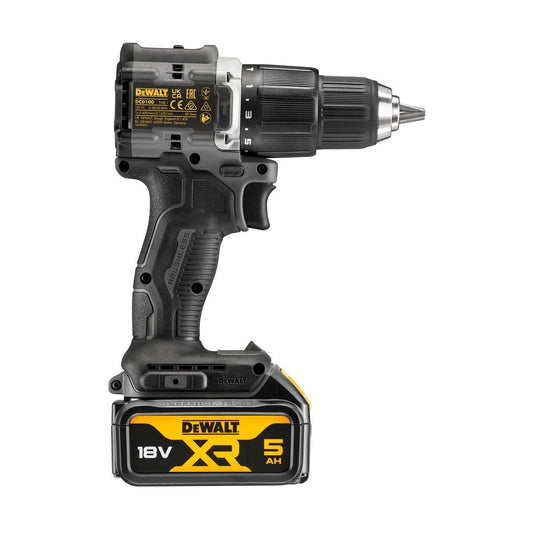 DeWalt DCD100P2T-GB XR Brushless Combi Drill Anniversary Kit