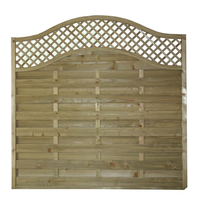 Tafs Pressure Treated Sussex Wave Fence Panel 1800 x 1800mm